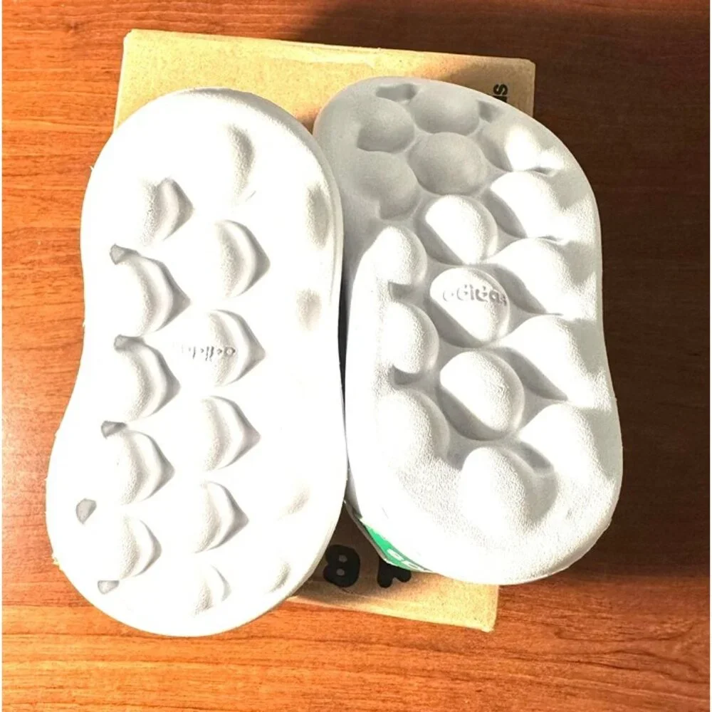 Adidas Advantage CF I Infant Sneakers White Green ID5286 Kids Size 5K